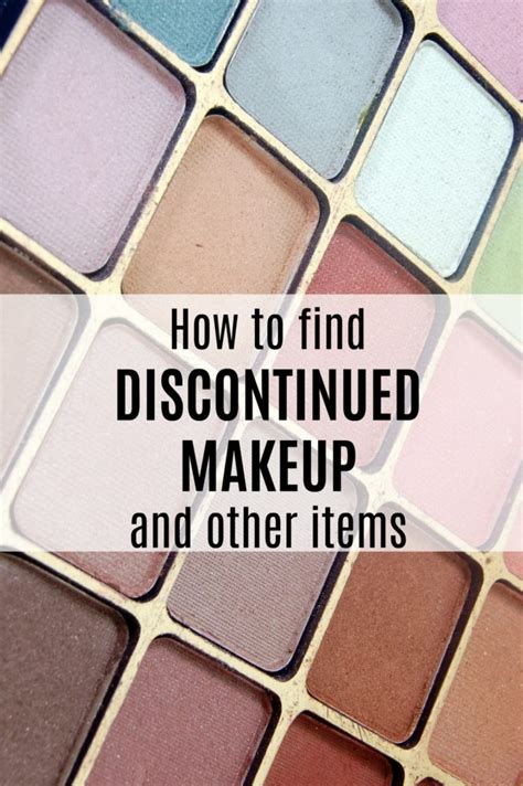 how to find discontinued lipstick.